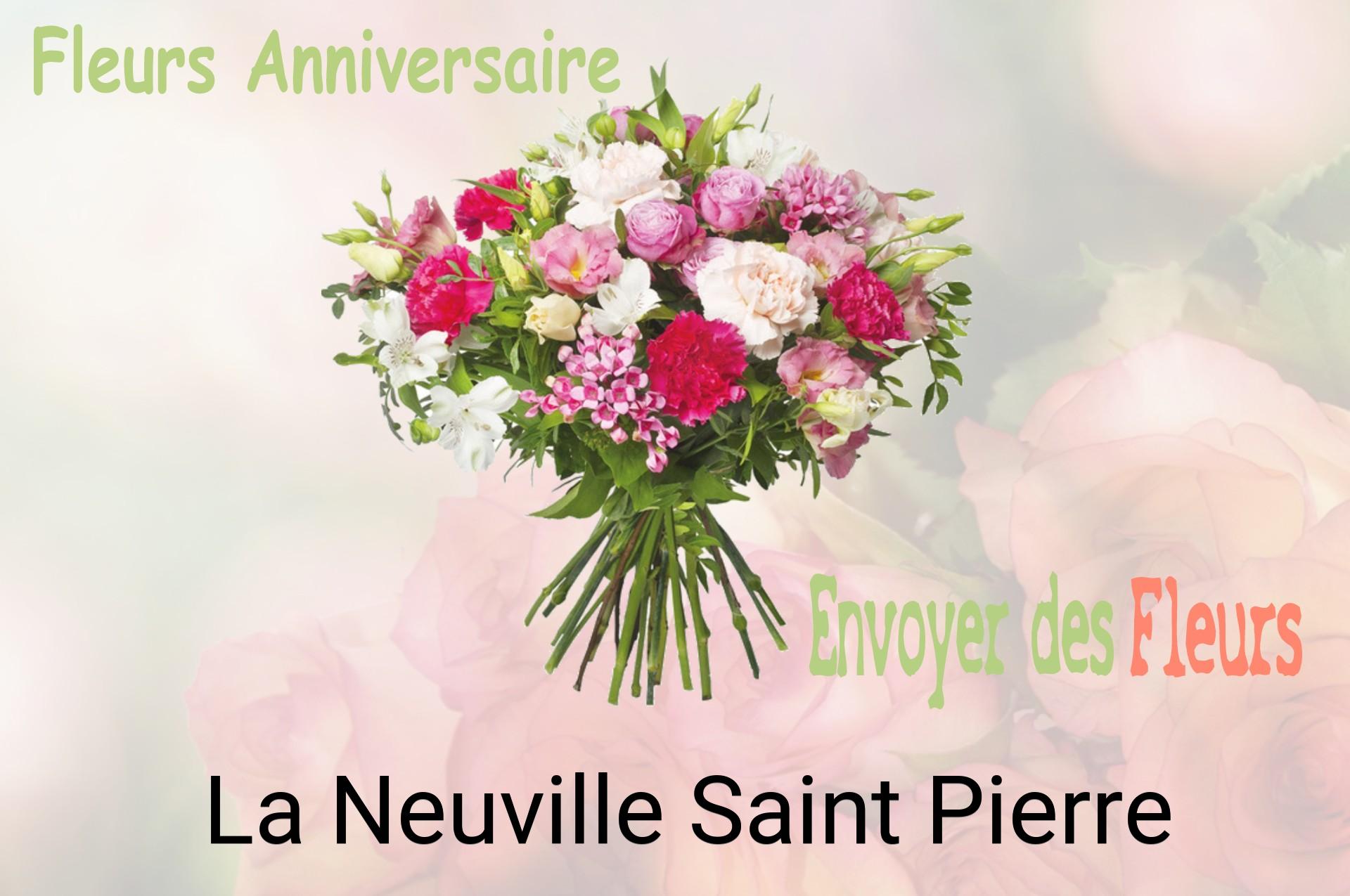 Bouquet de fleurs d’anniversaire livré à La Neuville-Saint-Pierre