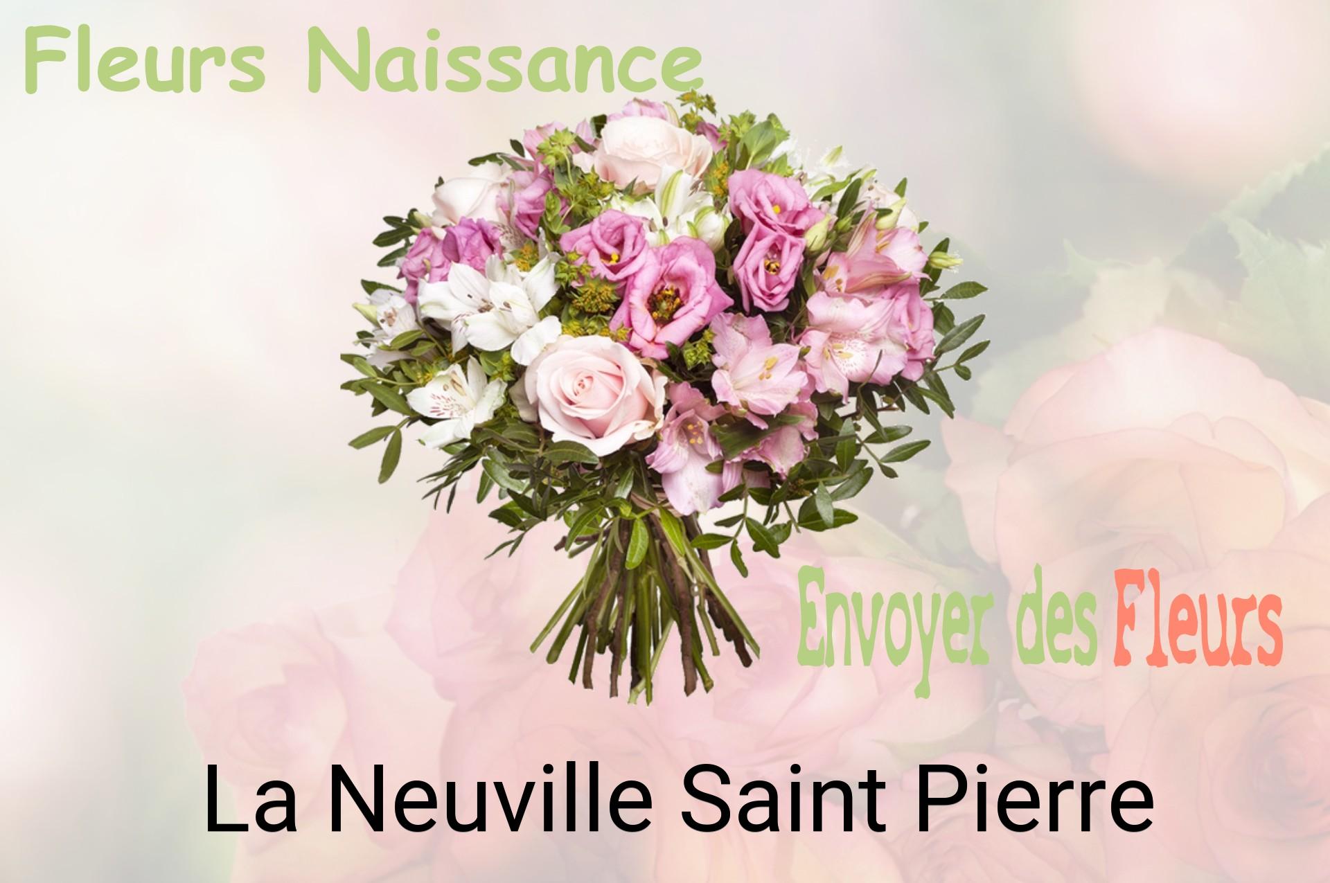 Bouquet de fleurs de naissance livré à La Neuville-Saint-Pierre